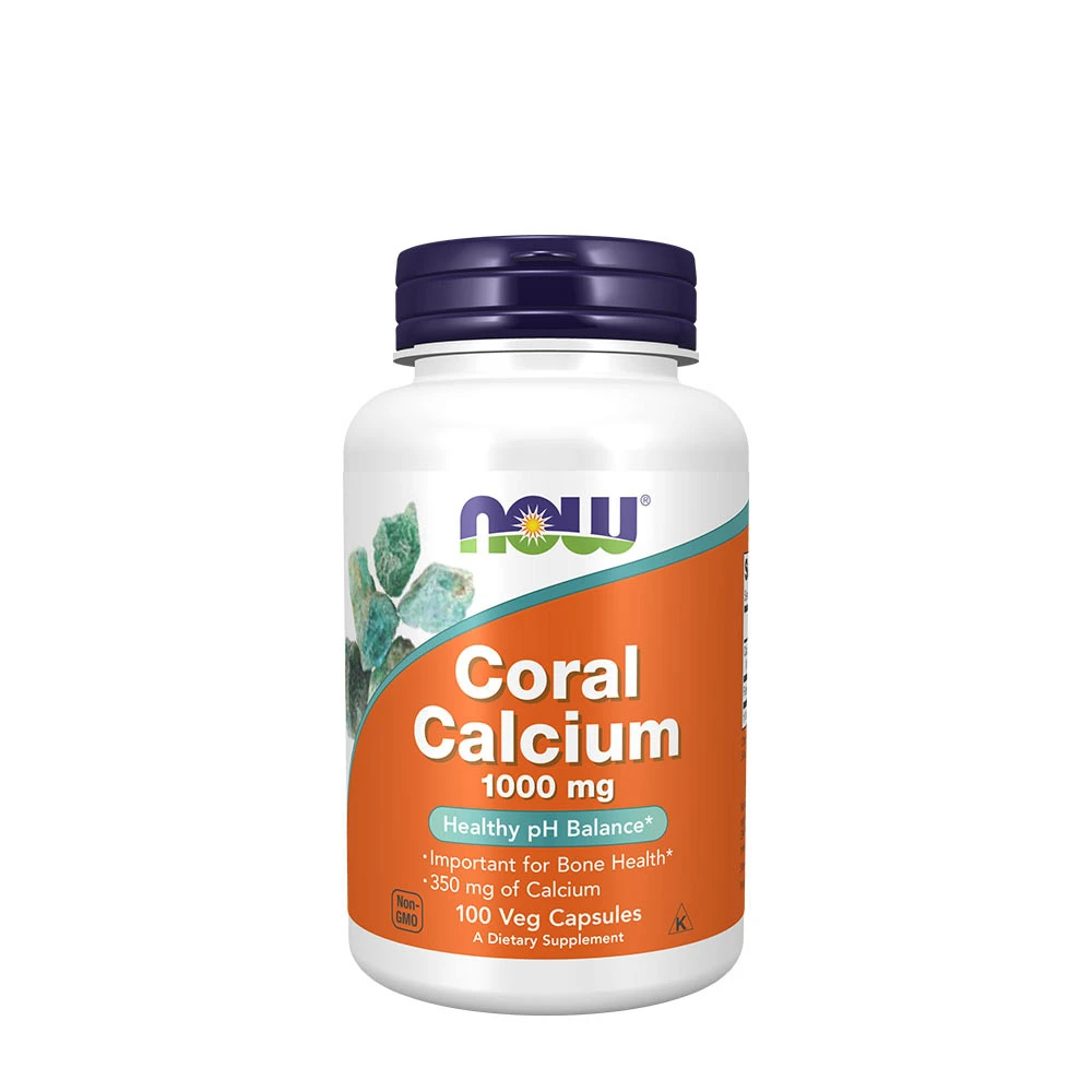 NOW Foods - Coral Calcium, 1000mg - 100 vcaps