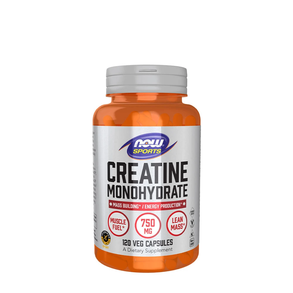NOW Foods - Creatine Monohydrate, 750mg - 120 vcaps