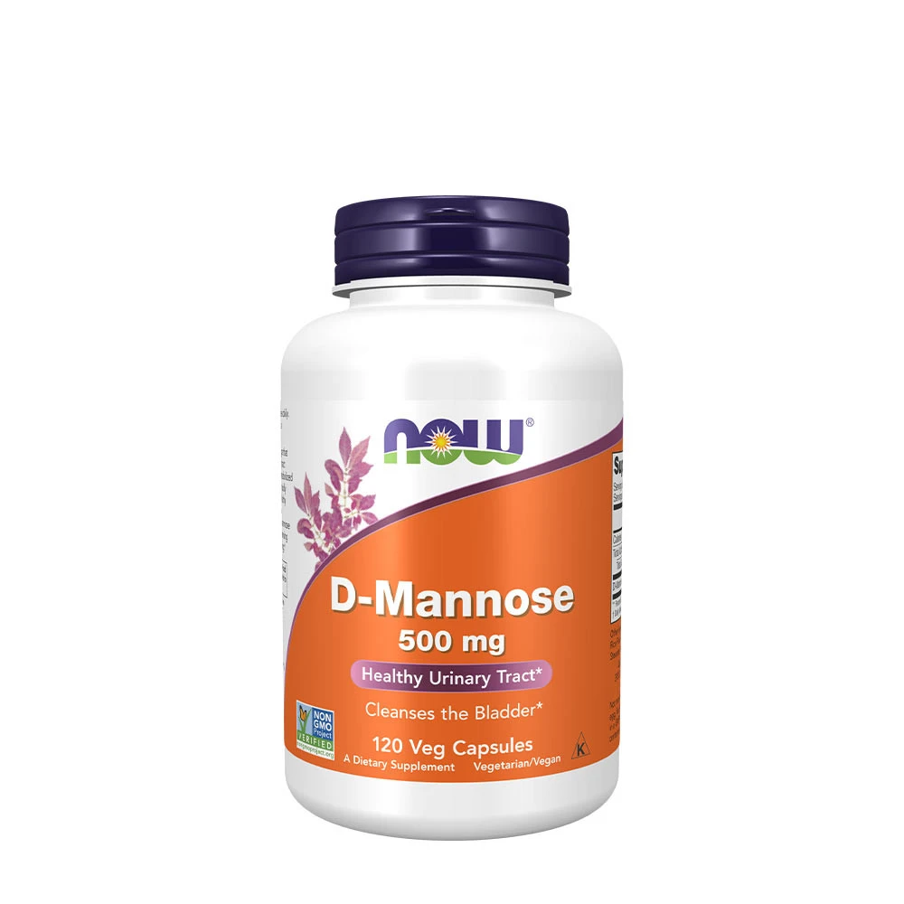 D-Mannose, 500 mg - 120 vegetabilske kapsler