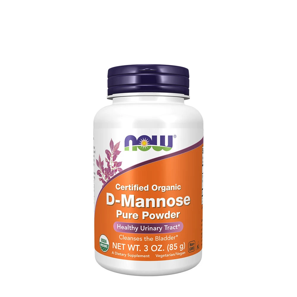 NOW Foods - D-Mannose, Pure Powder - 85g