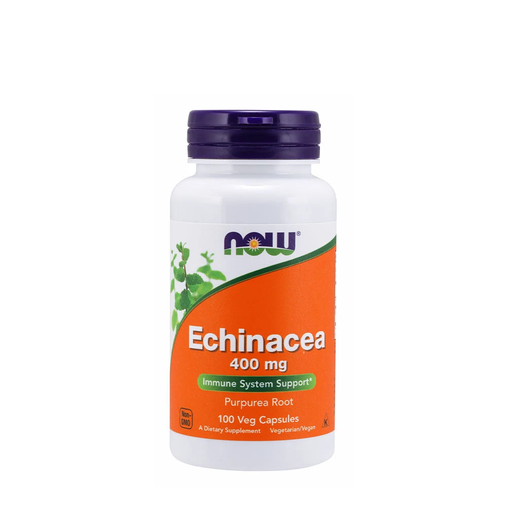 NOW Foods - Echinacea, 400mg - 100 vcaps