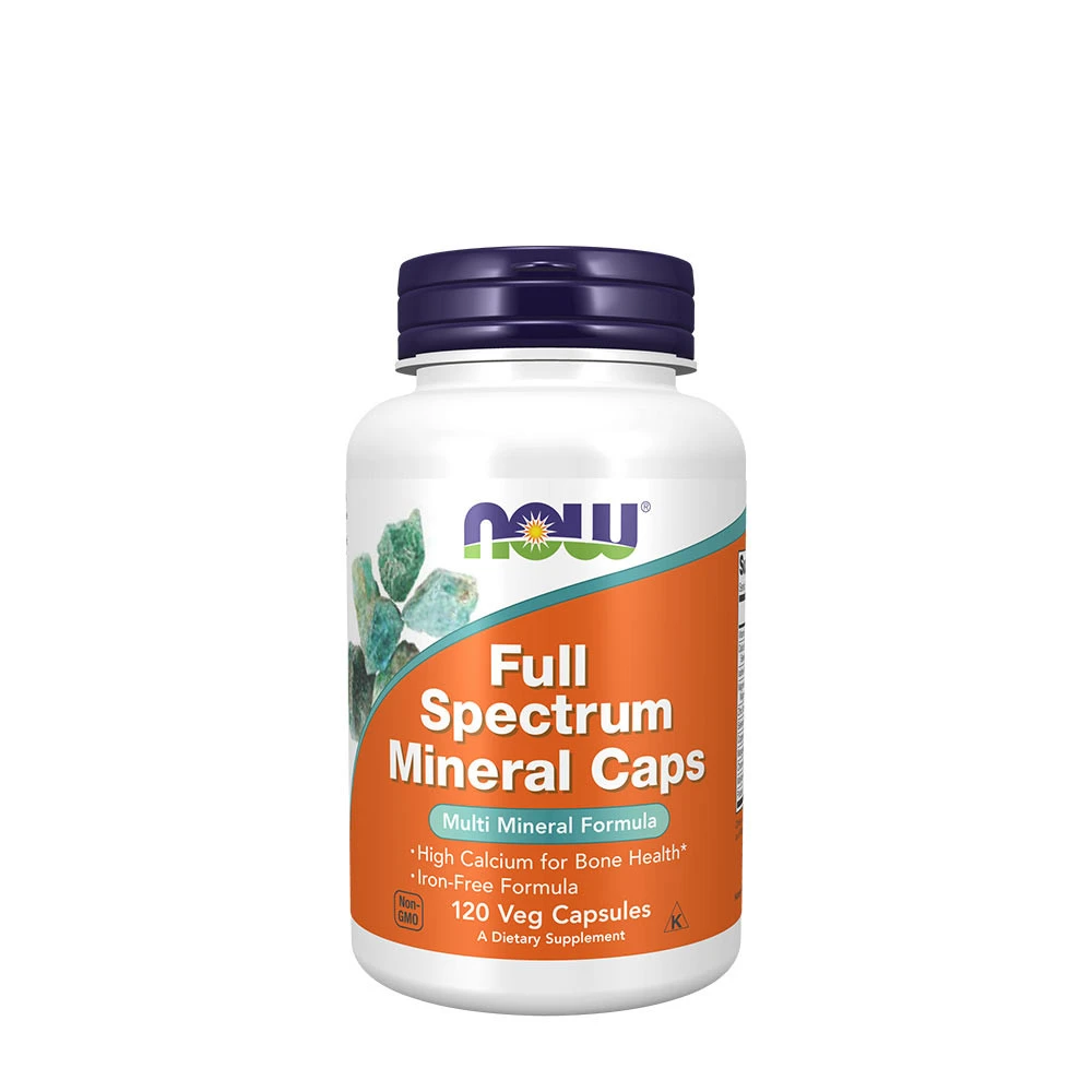 NOW Foods - Full Spectrum Minerals, Iron-Free - 120 caps