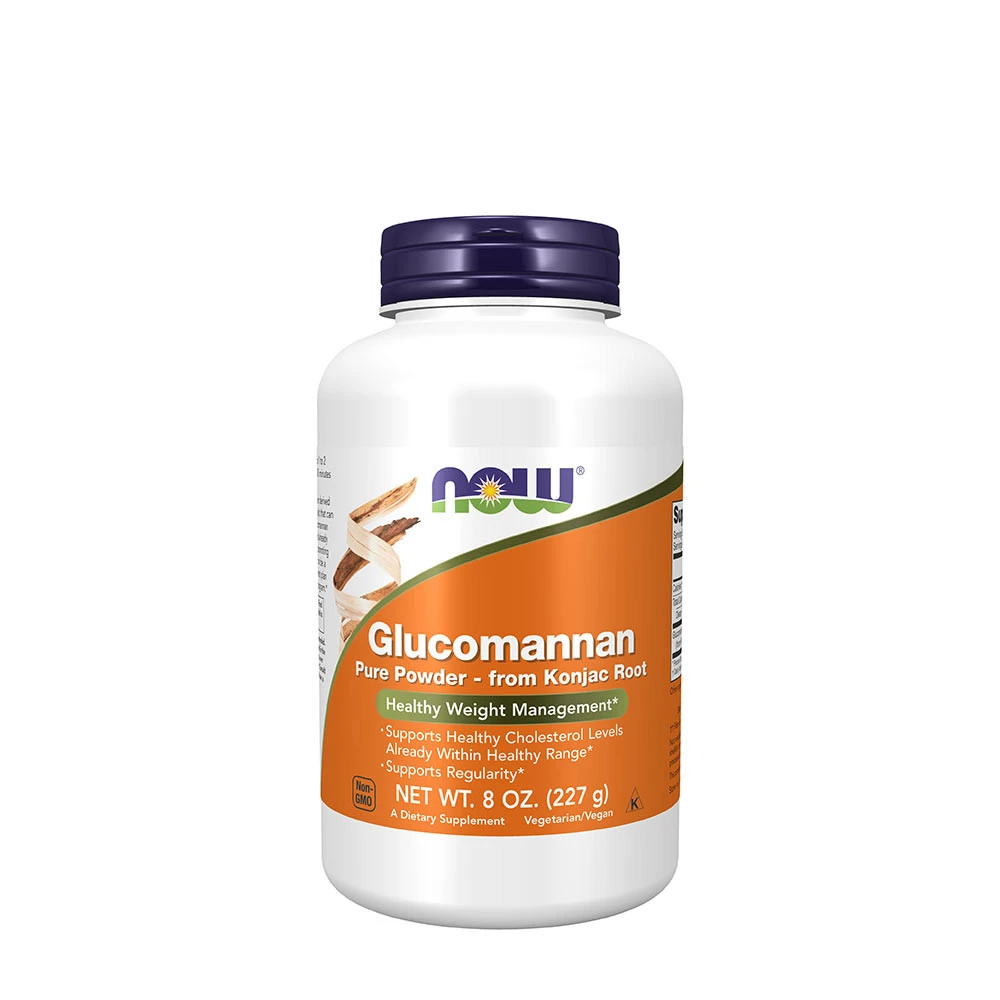 NOW Foods - Glucomannan from Konjac Root, Pure Powder - 227g