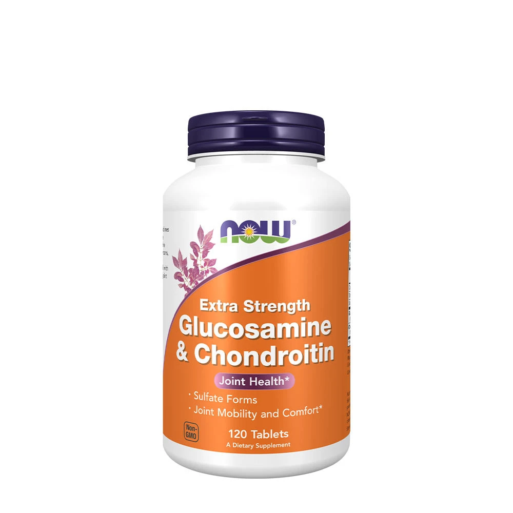 NOW Foods - Glucosamine & Chondroitin Extra Strength - 120 tabs