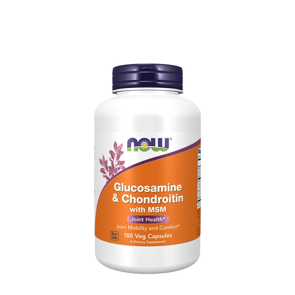 NOW Foods - Glucosamine & Chondroitin with MSM - 180 caps