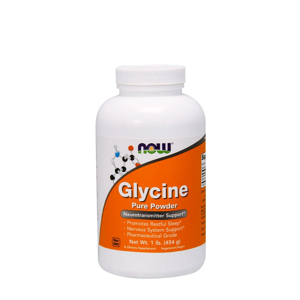 NOW Foods - Glycine, Pure Powder - 454g