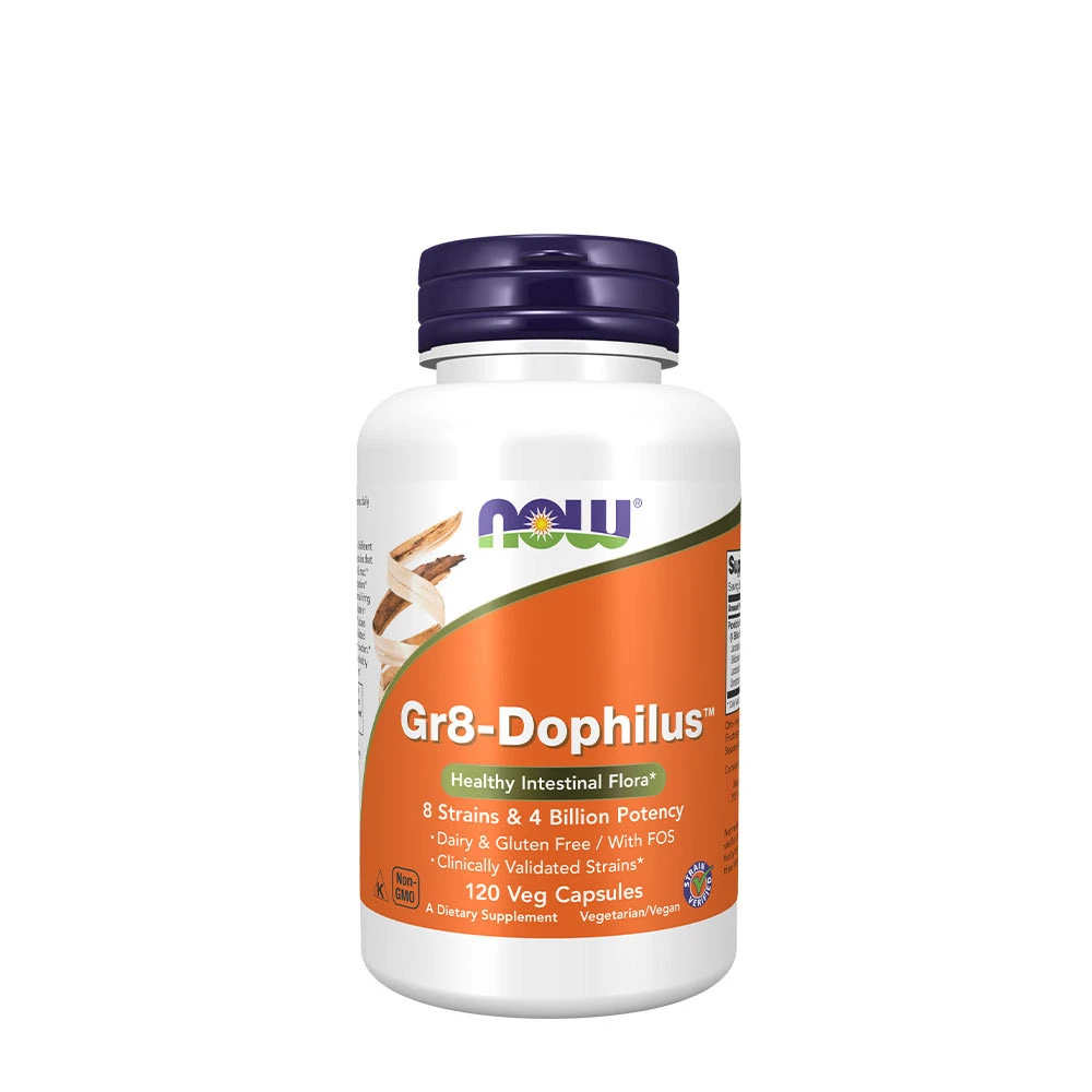 Gr8-Dophilus - 120 vegetabilske kapsler