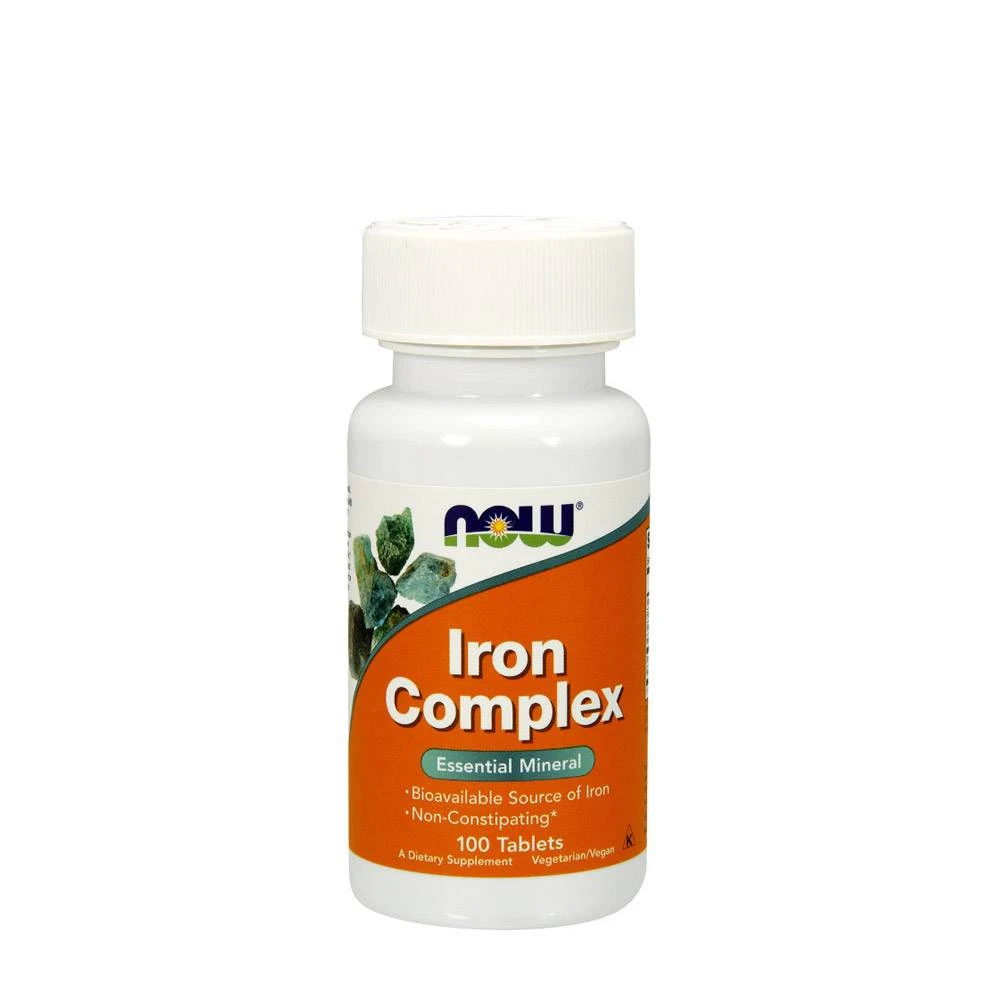 NOW Foods - Iron Complex - 100 tablets