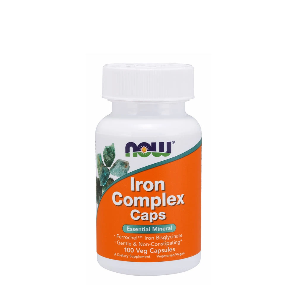 NOW Foods - Iron Complex Caps - 100 vcaps