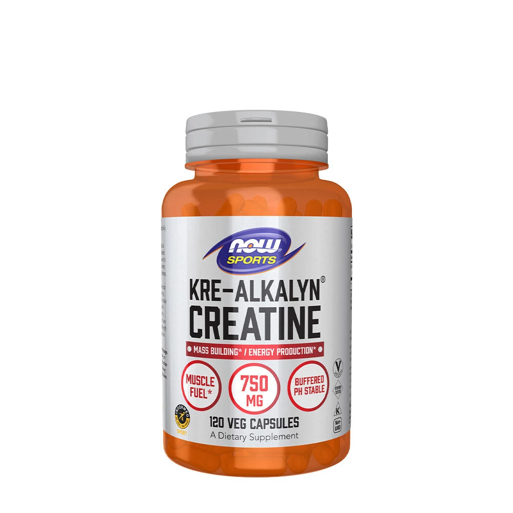 NOW Foods - Kre-Alkalyn Creatine - 120 vcaps billede