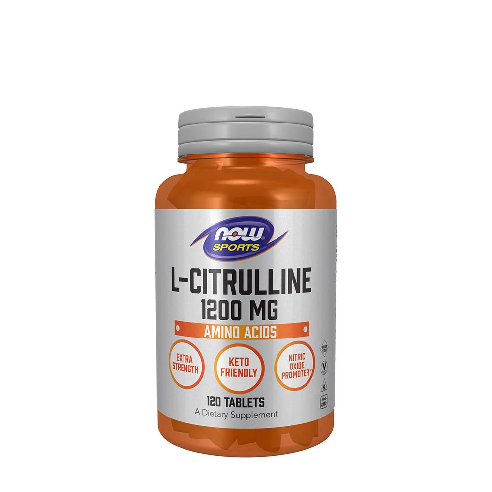 NOW Foods - L-Citrulline, 1200mg Extra Strength - 120 tabs