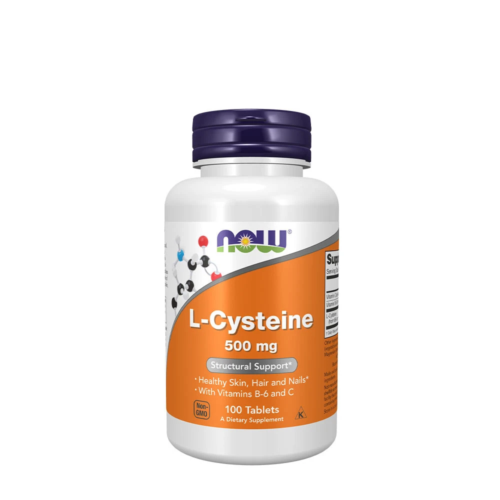 NOW Foods - L-Cysteine, 500mg - 100 tablets