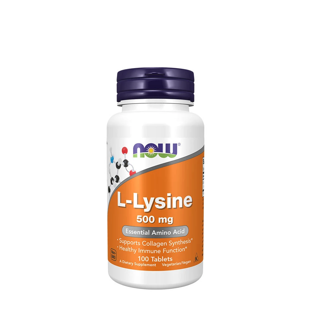 NOW Foods - L-Lysine, 500mg - 100 tablets