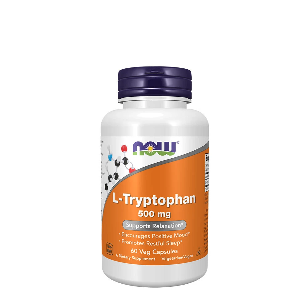 NOW Foods - L-Tryptophan, 500mg - 60 vcaps