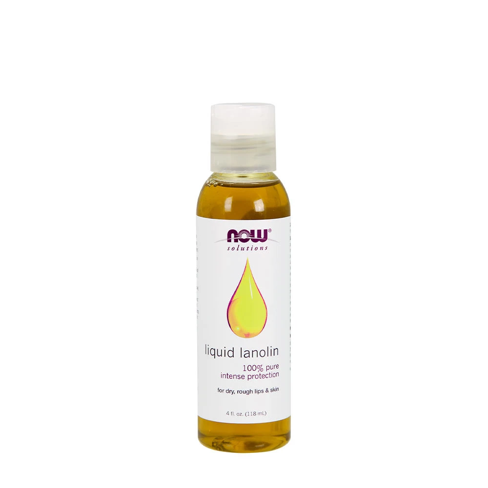 NOW Foods - Lanolin, 100% Pure Liquid - 118 ml.