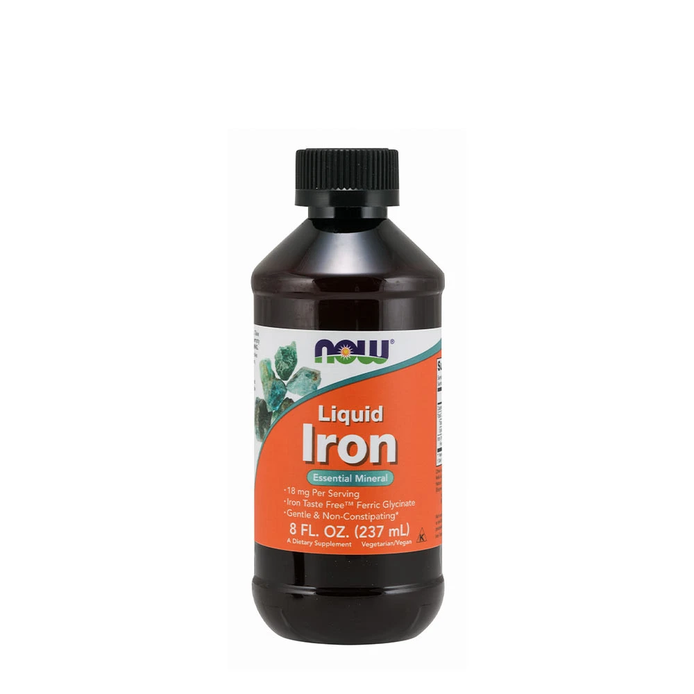NOW Foods - Liquid Iron - 237 ml.