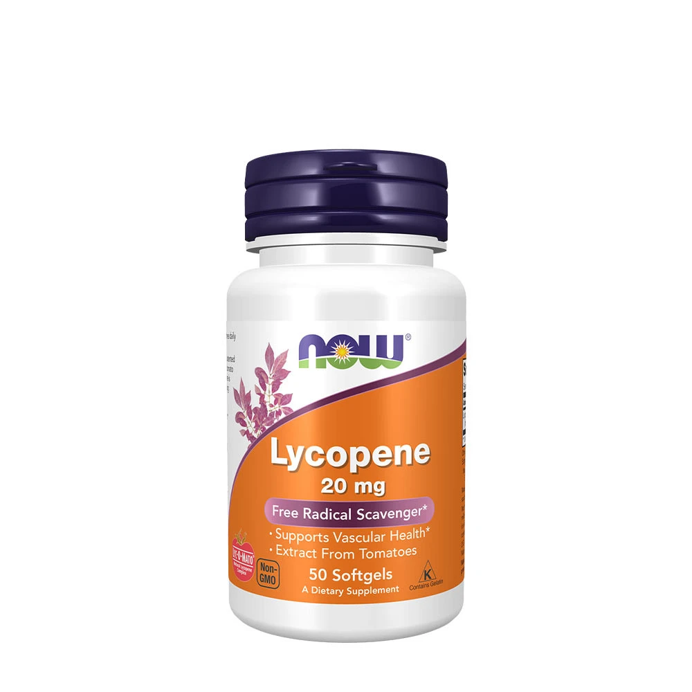 NOW Foods - Lycopene, 20mg - 50 softgels