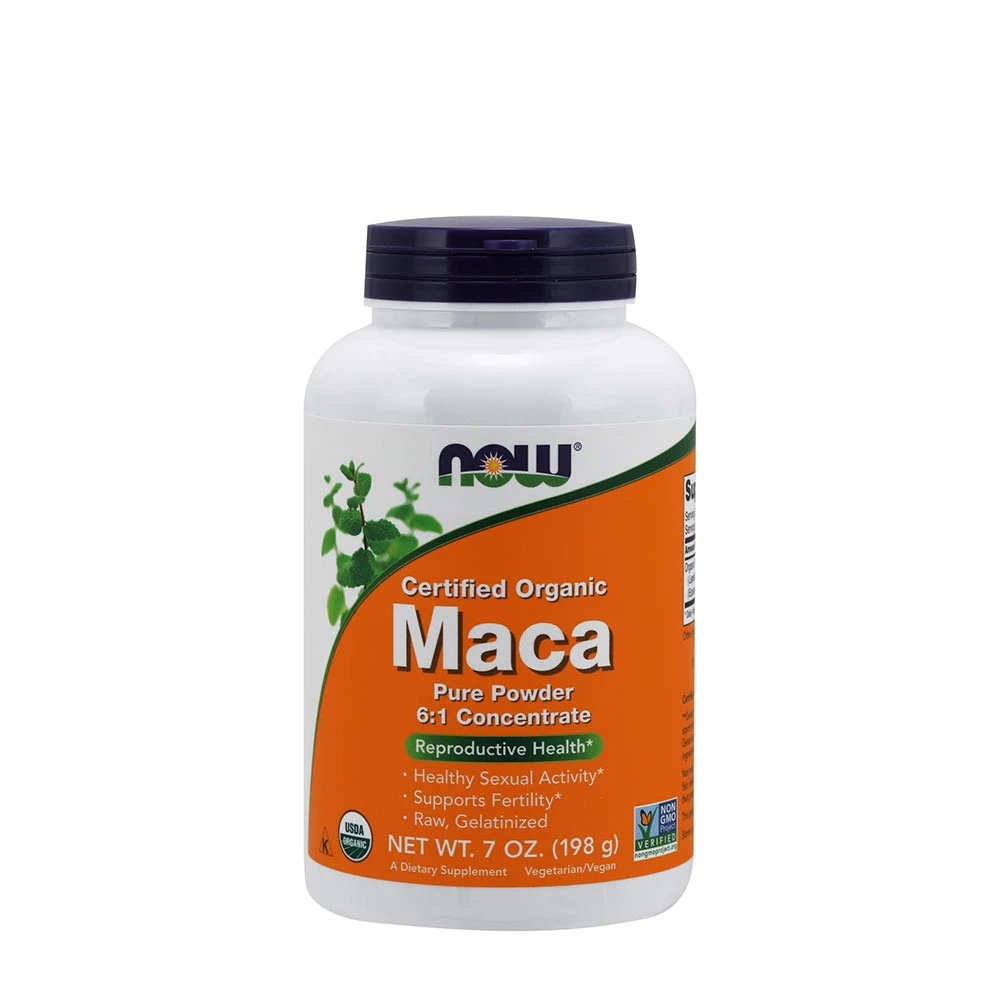 NOW Foods - Maca 6:1 Concentrate, Pure Powder - 198g