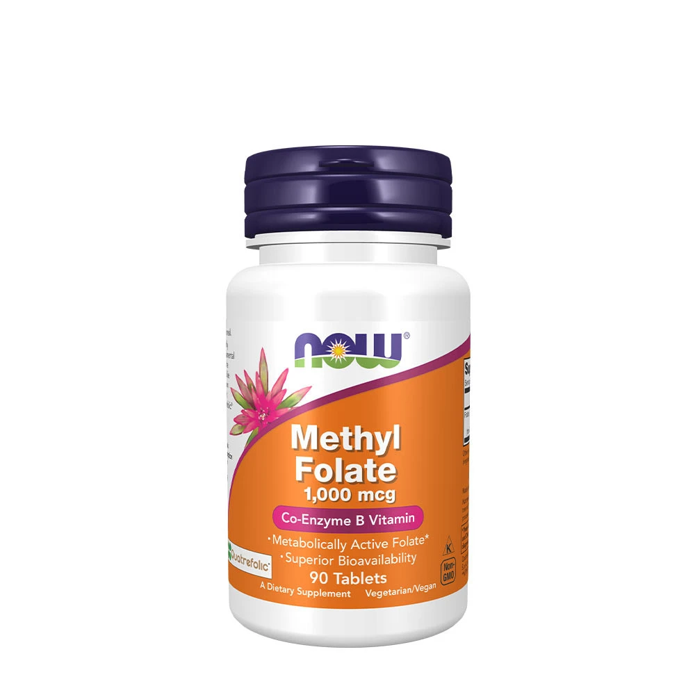 NOW Foods - Methyl Folate, 1000mcg - 90 tabs