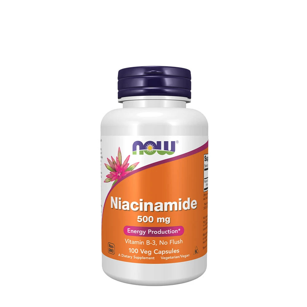 NOW Foods - Niacinamide, 500mg - 100 caps