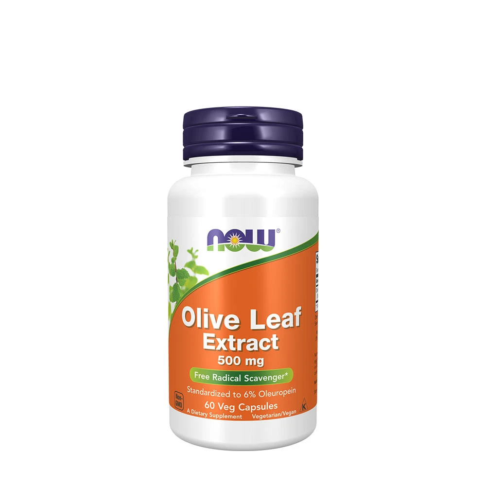 Olivenbladekstrakt, 500 mg - 60 vegetabilske kapsler