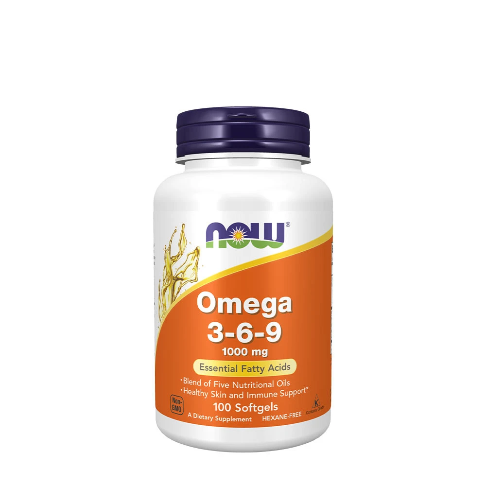 NOW Foods - Omega 3-6-9, 1000mg - 100 softgels