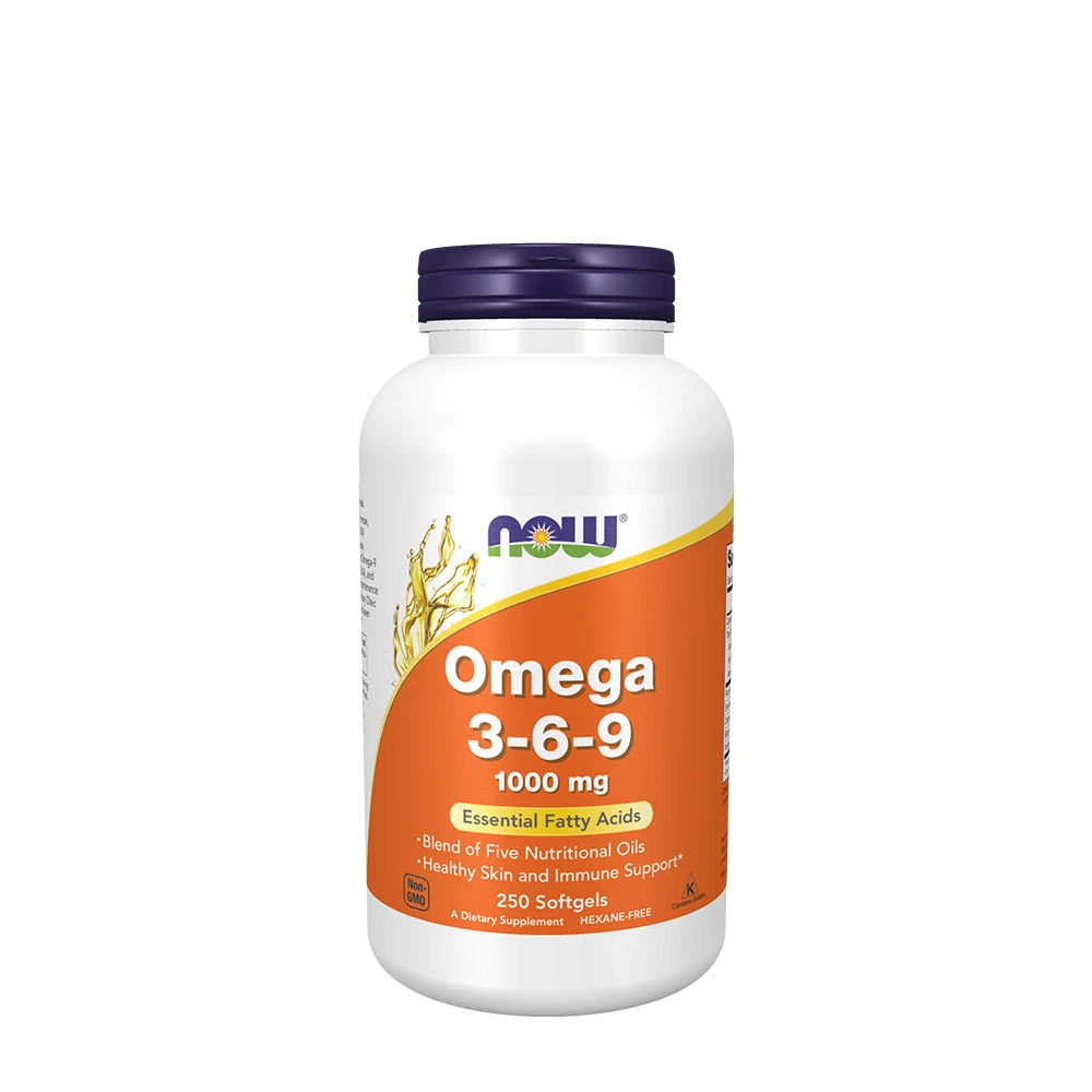 NOW Foods - Omega 3-6-9, 1000mg - 250 softgels