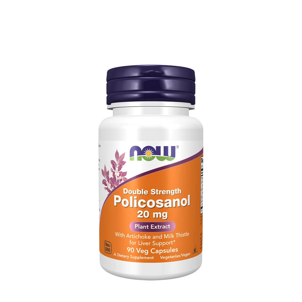 Policosanol, 20 mg - 90 vegetabilske kapsler