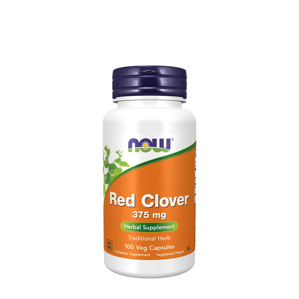 NOW Foods - Red Clover, 375mg - 100 caps