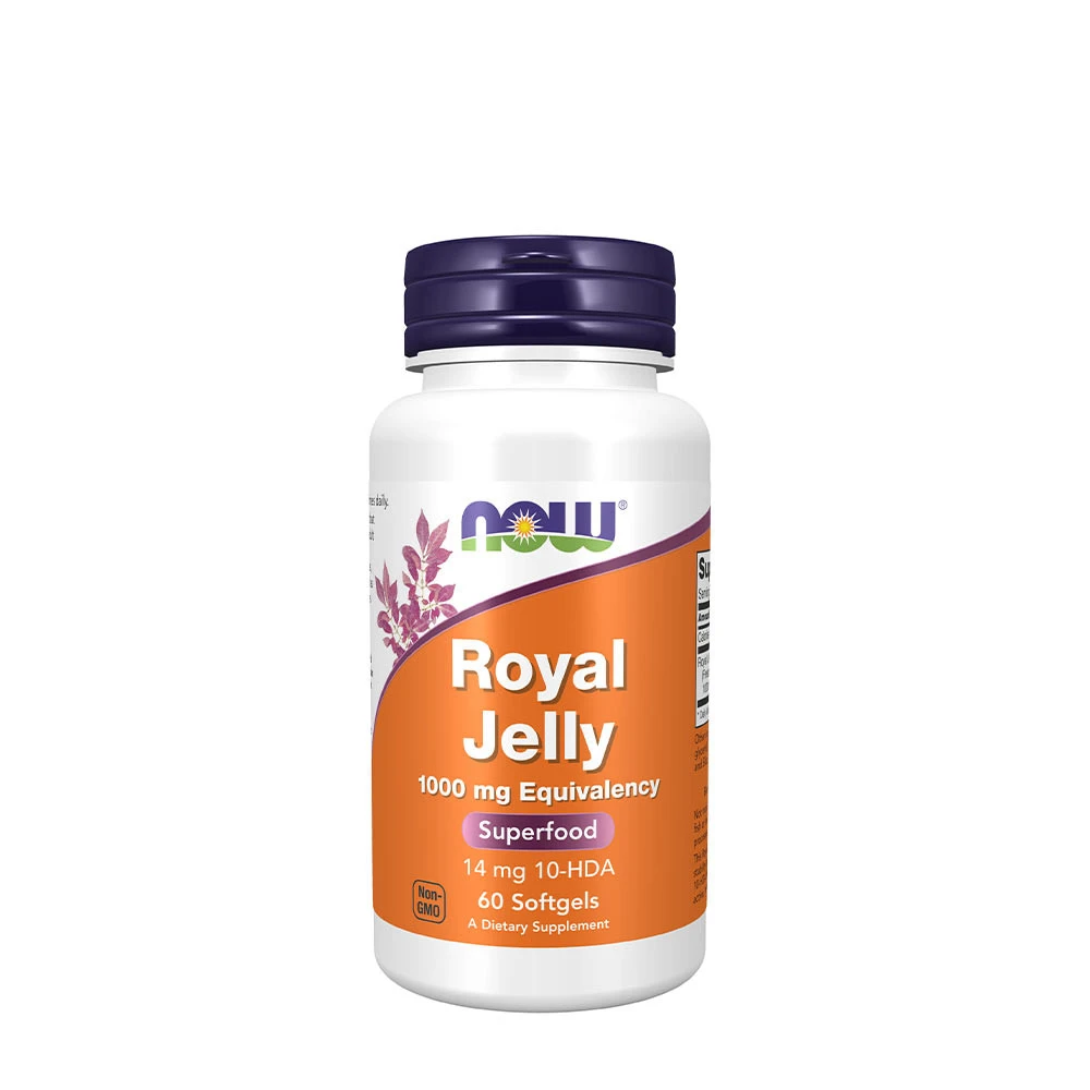 NOW Foods - Kongelig Gelé, 1000mg ækvivalens - 60 bløde kapsler