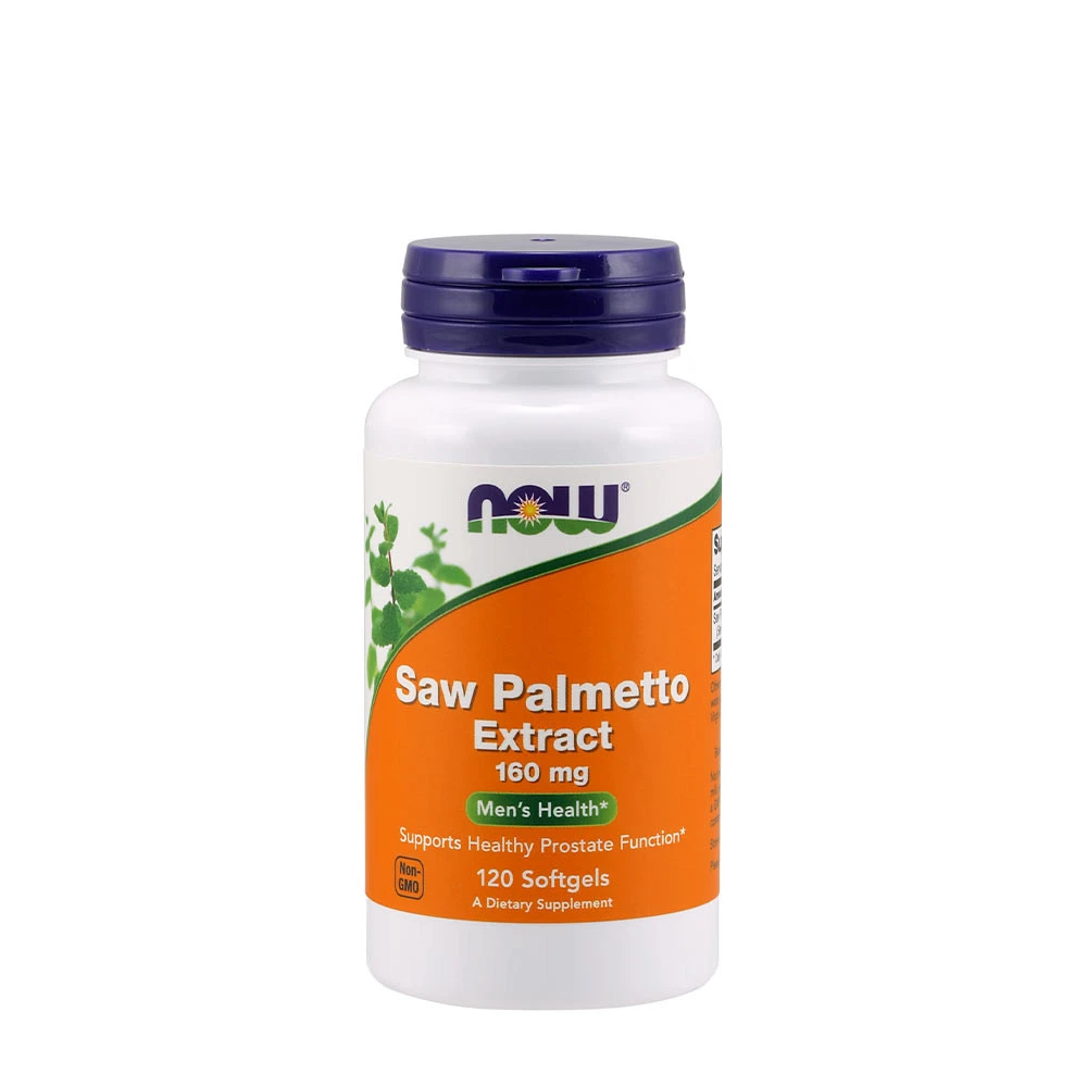 NOW Foods - Saw Palmetto Extract, 160mg - 120 softgels