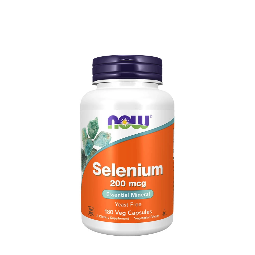 NOW Foods - Selenium, 200mcg - 180 vcaps