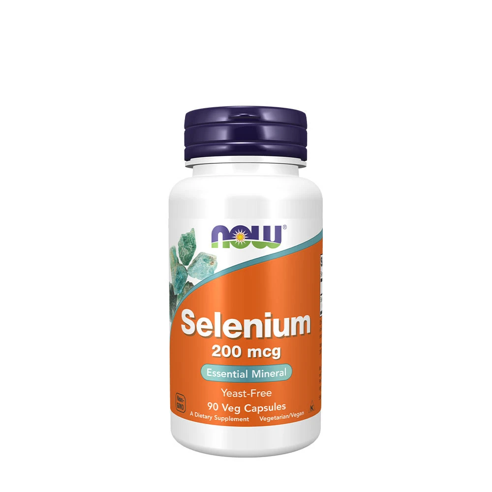 NOW Foods - Selenium, 200mcg - 90 vcaps