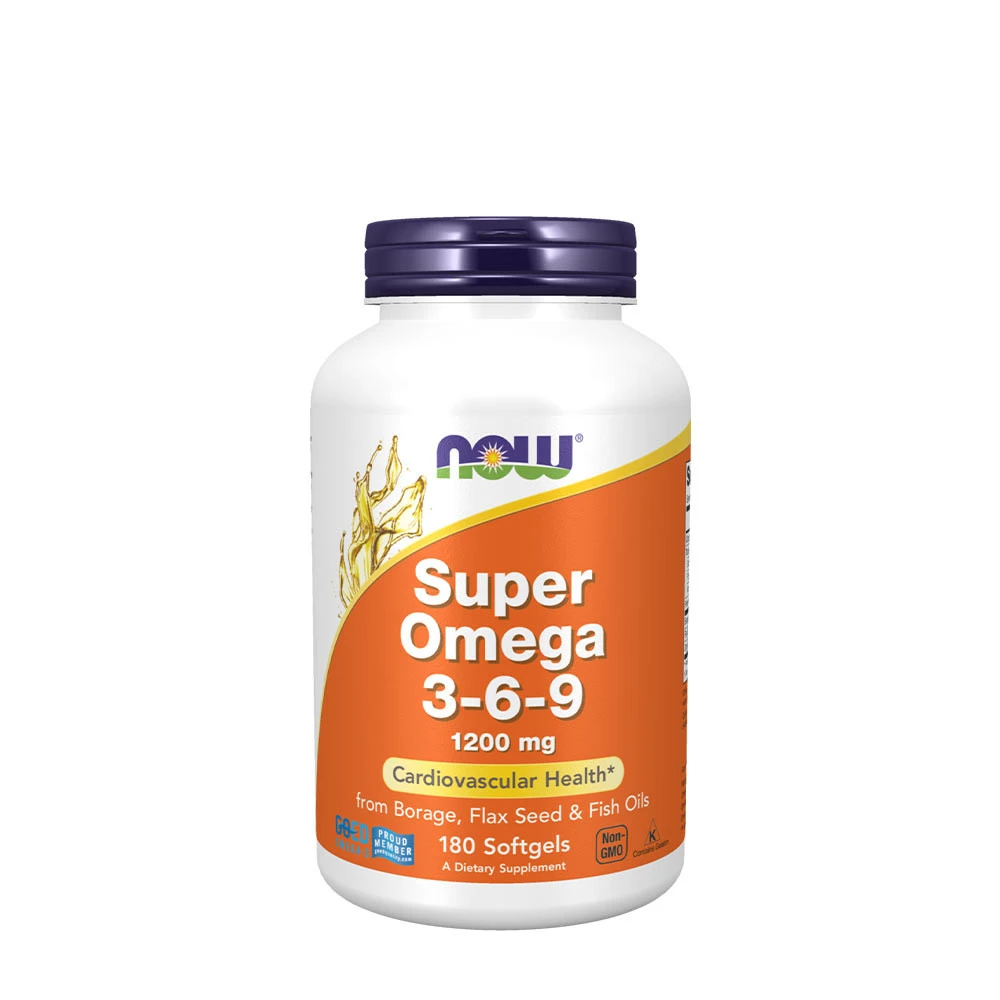NOW Foods - Super Omega 3-6-9, 1200mg - 180 softgels