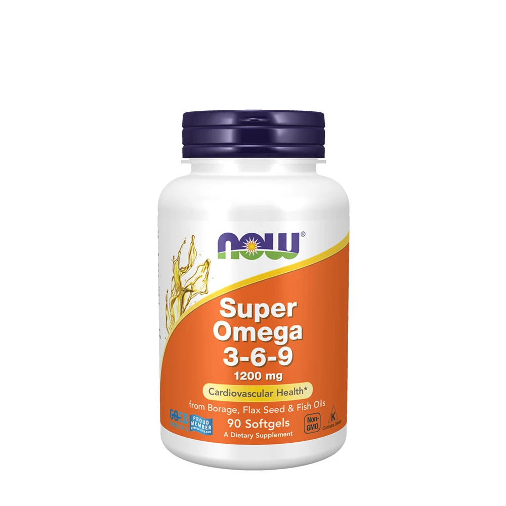 NOW Foods - Super Omega 3-6-9, 1200mg - 90 softgels