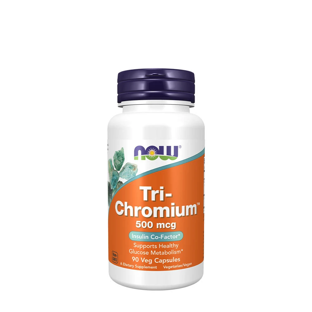NOW Foods - Tri-Chromium, 500mcg - 90 vcaps
