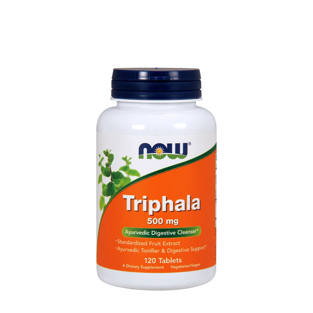 NOW Foods - Triphala, 500mg - 120 tabs billede