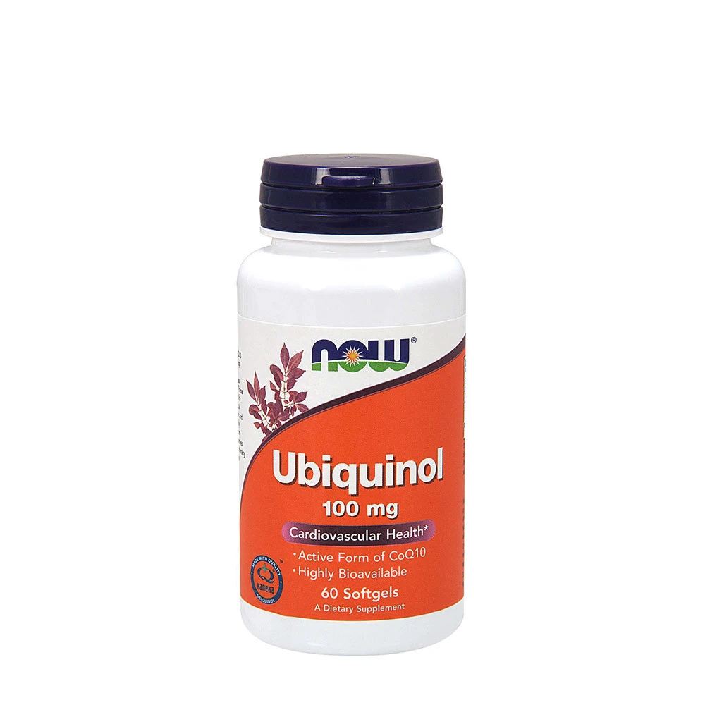 NOW Foods - Ubiquinol, 100mg - 60 softgels