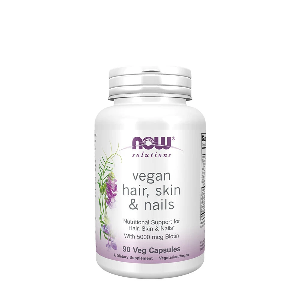 NOW Foods - Vegan Hair, Skin & Nails - 90 vcaps