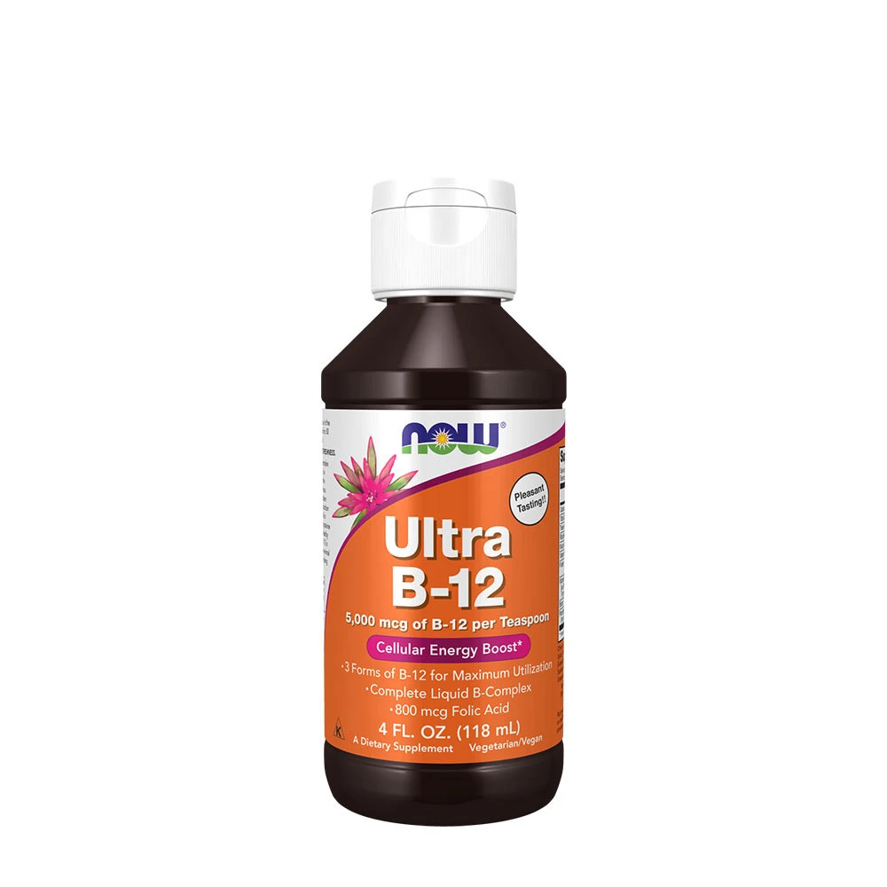 NOW Foods - Vitamin B-12 Ultra, Liquid - 118 ml.