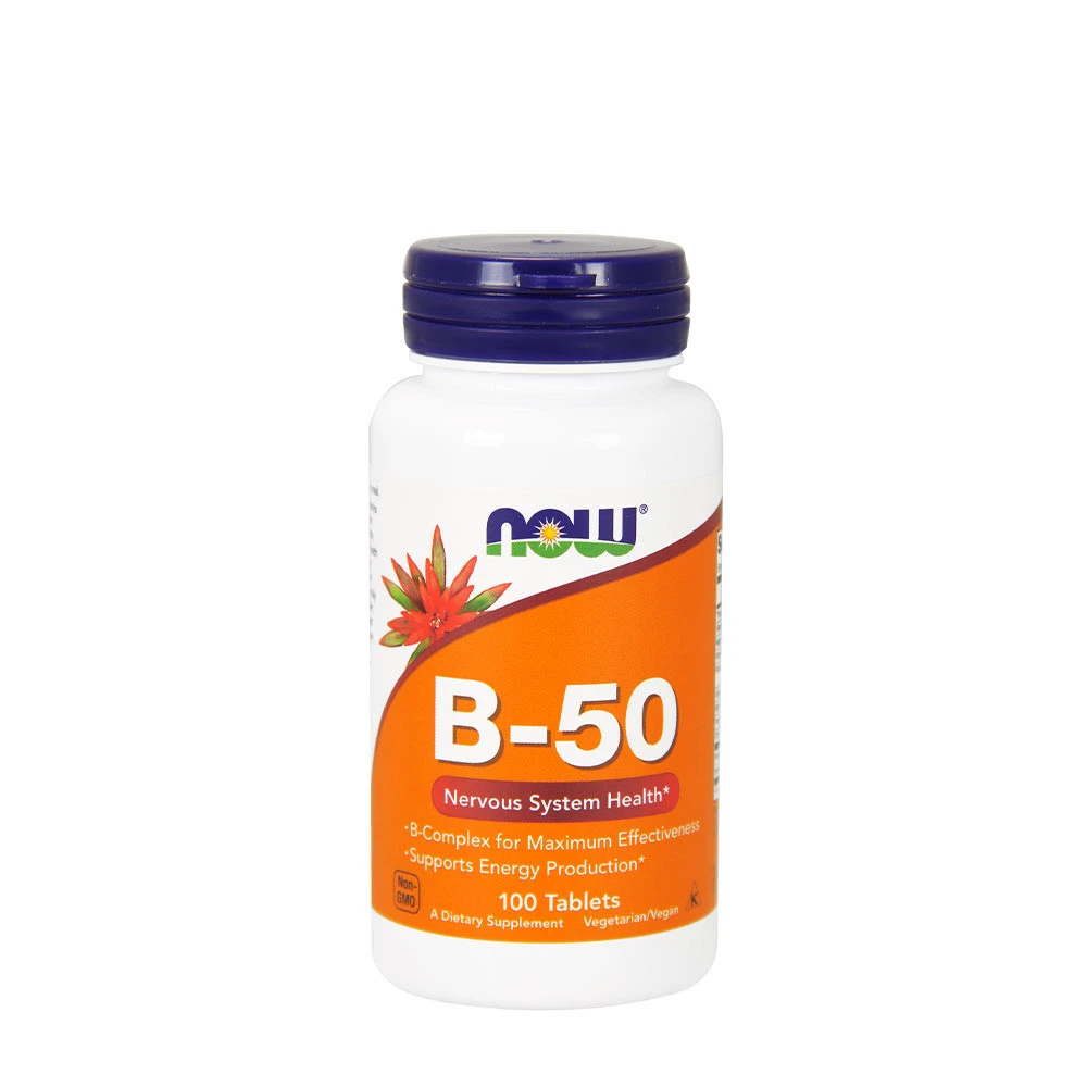 NOW Foods - Vitamin B-50 - 100 tablets