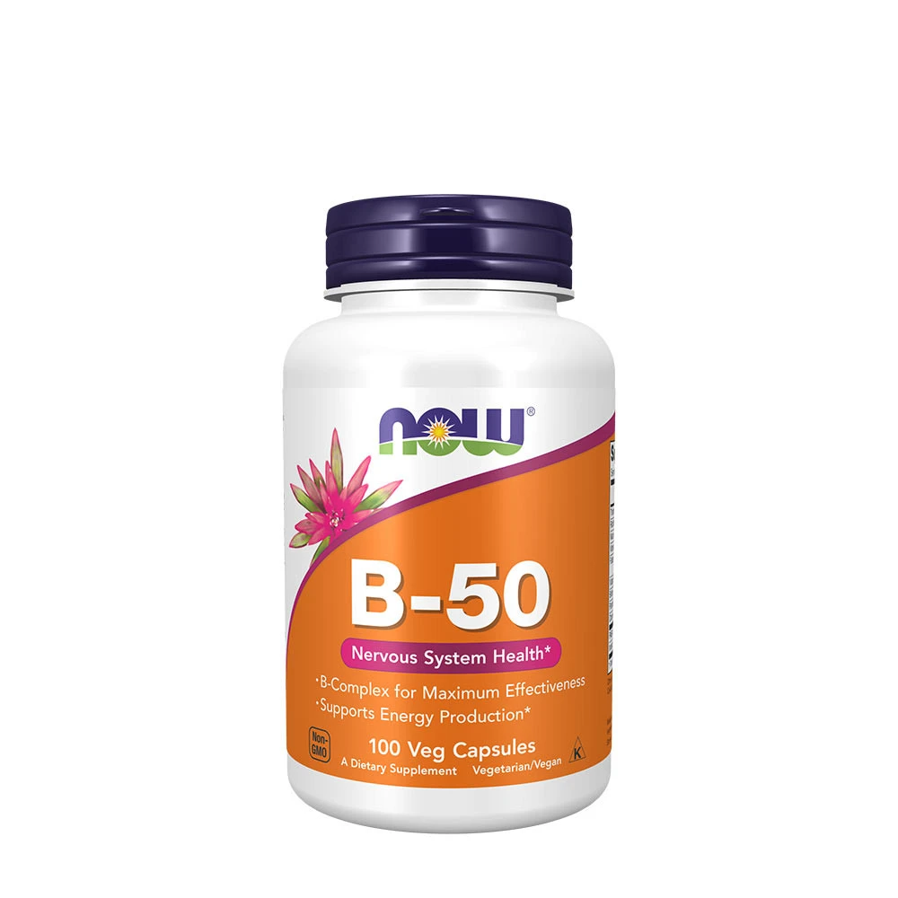 NOW Foods - Vitamin B-50 - 100 vcaps