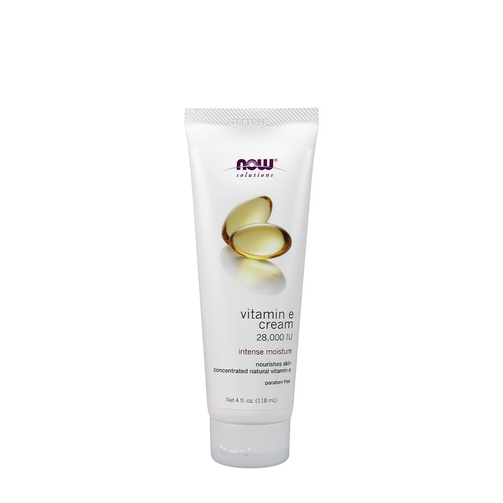 NOW Foods - Vitamin E Cream - 118 ml. NOW Foods - Vitamin E Cream - 118 ml.
