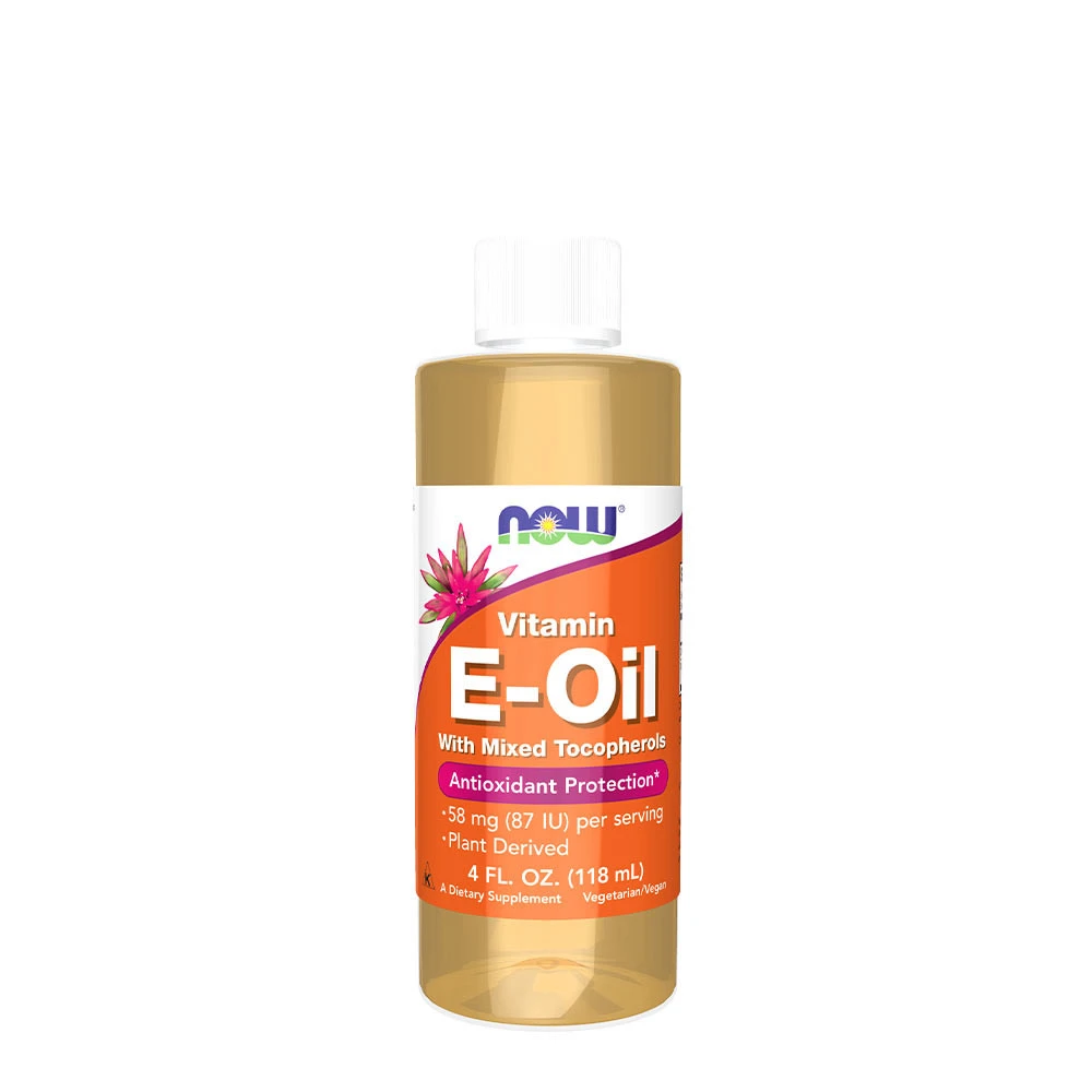 NOW Foods - Vitamin E Natural Liquid - 118 ml.