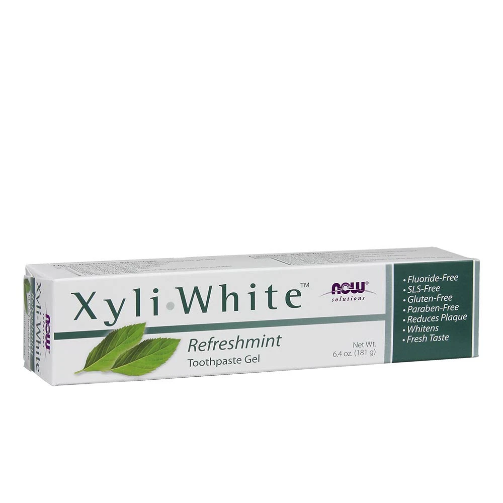 NOW Foods - XyliWhite, Refreshmint Toothpaste Gel - 181g