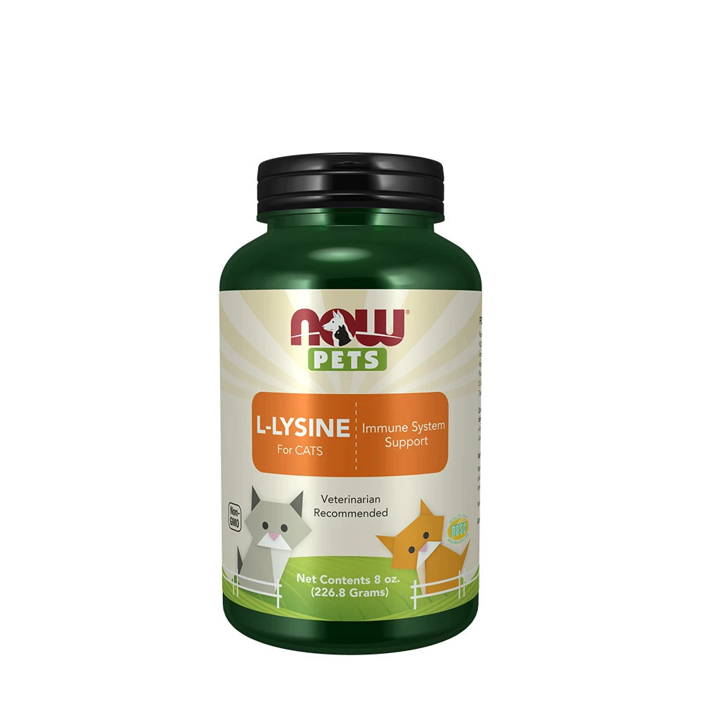 NOW Foods - Pets, L-Lysine for Cats - 226g