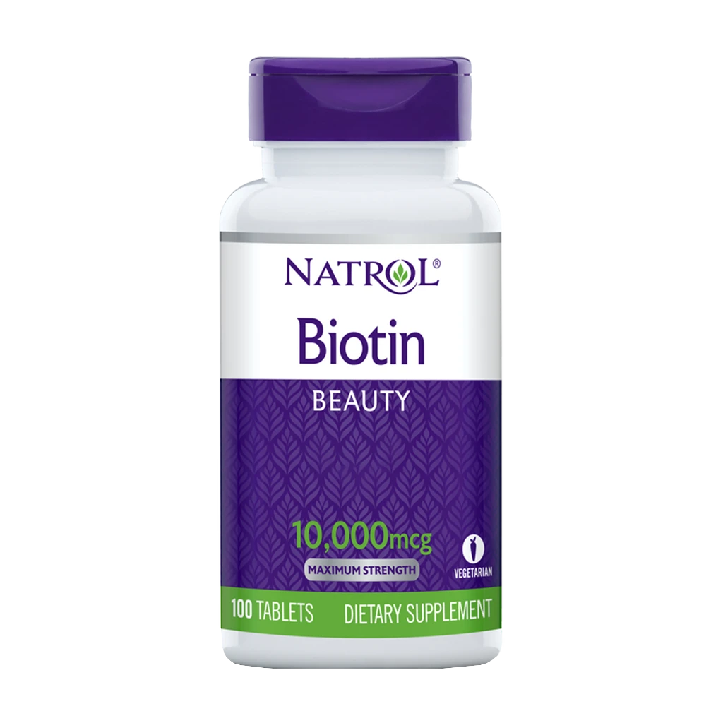 Natrol - Biotin, 10000mcg - 100 tabs