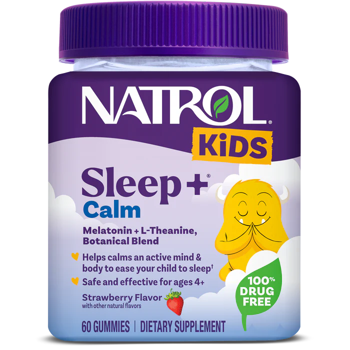 Natrol - Kids Sleep + Calm, Strawberry - 60 gummies