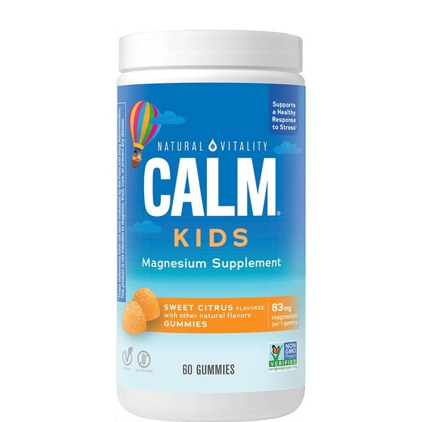Natural Vitality - Calm Kids Gummies Sweet Citrus, 60 gummies