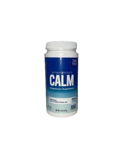 Natural Vitality - Calm Magnesiumpulver, Uden Smag - 113g